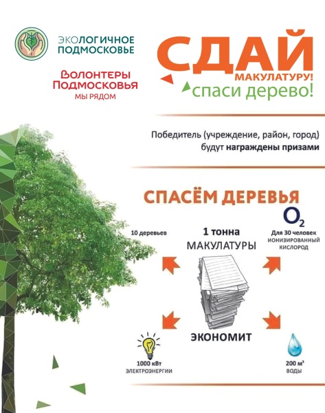 В Воскресенске пройдёт Всероссийский экомарафон по сбору макулатуры 