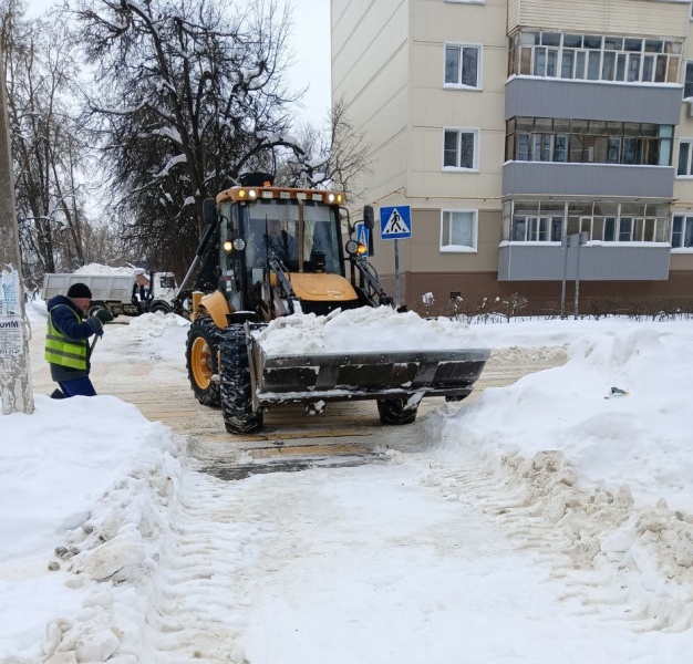 В городском округе Воскресенск определены места для складирования снега
